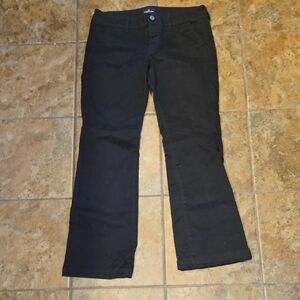 Black AE Kick Boot Pants